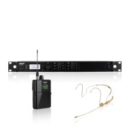Vermietung von: digitales Headset Funkstrecken Set  - Shure ULX Headset-Mikrofon Set – Shure ULX